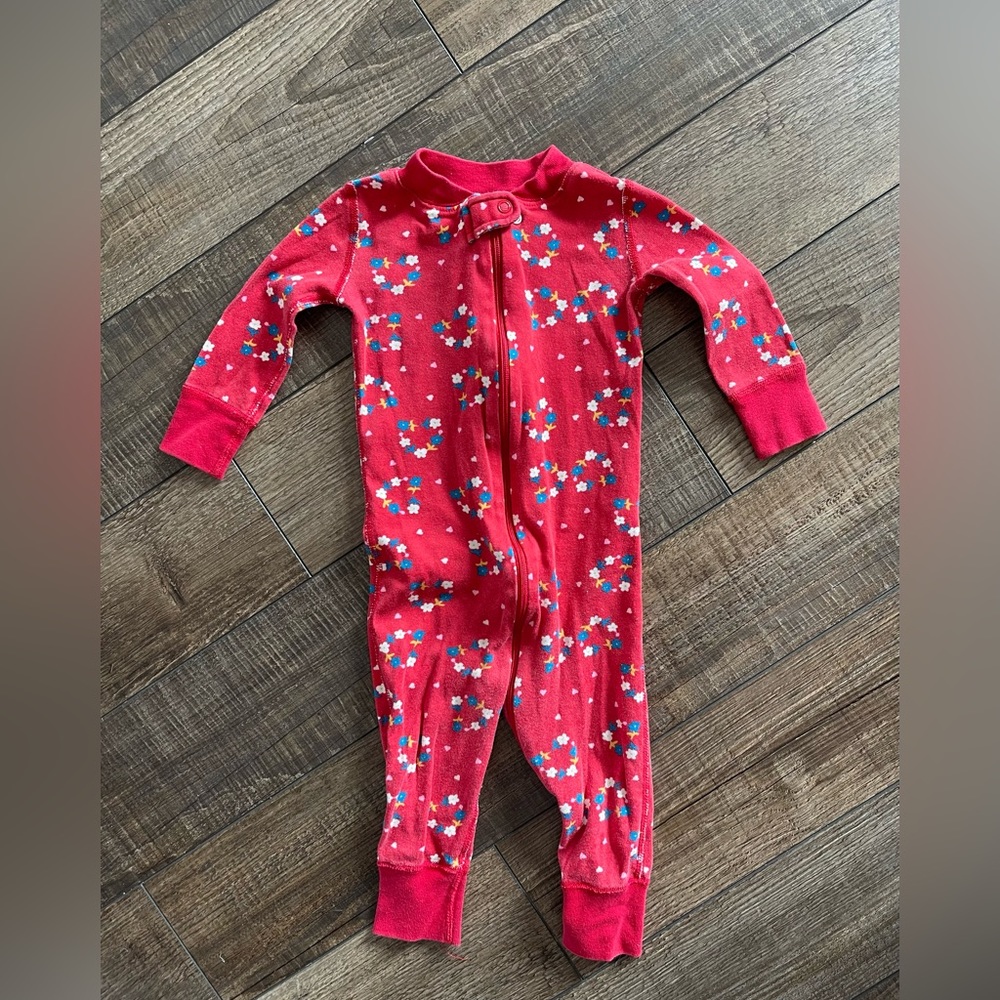 Hanna Andersson//Size 75 (12-18m) - Zip Sleeper